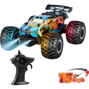 Oyuncak 2.4 Ghz Uzaktan Kumandalı Şarjlı LED Işıklı Drift Atan 15 Km Hız Yapan Off Road Araba 45 Dk Sürüş Süresi 1200 Mah Batarya