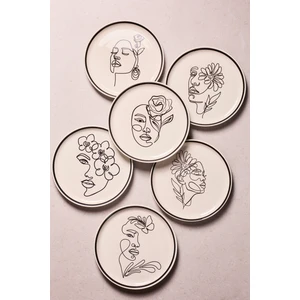 Viso 6 Kişilik Pasta Takımı 21 cm