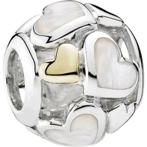 Saf Sevgi Kalpler Charm | 925 Ayar Gümüş