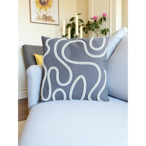Bohem Tarz Punch Nakışlı Kırlent Kılıfı | 43X43 cm