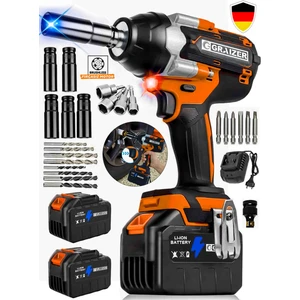 T 36 V Çelik Şanzuman 1600 Nm Akülü Somun Bijon Sökme Takma Sikma Makinesi Matkap Vidalama Kömürsüz