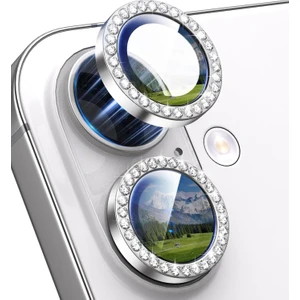 iPhone 17 Için Taşlı Kamera Lens Koruyucu | 9h Sertlik, Gösterişli Çizilmeye Dayanıklı Kamera Koruma