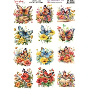 Pirinç Dekopaj Kağıdı 30X42CM PT-2062