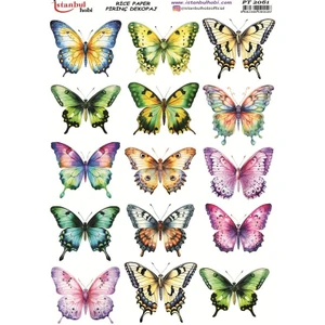 Pirinç Dekopaj Kağıdı 30X42CM PT-2061