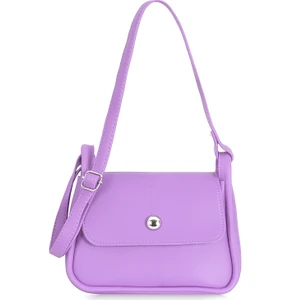 Orijinal Kadın Şık & Mini Çapraz Ayarlanabilir Askılı Lüks Yumuşak Deri Kapaklı Küçük Omuz Çantası