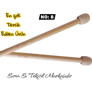 Evren Ev Tekstil Bambu Örgü Şiş