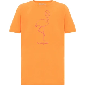 Routefield Tall Kids Unisex Çocuk Turuncu Tişört