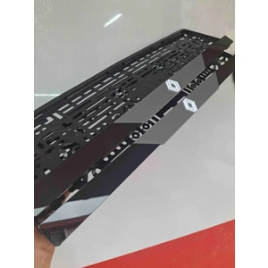 Renault Reno Parlak Pleksi Plakalık