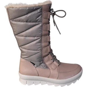 Novara Gore-Tex Kadın Bağcıklı Fermuarlı Uzun Kar Botu 2-009901