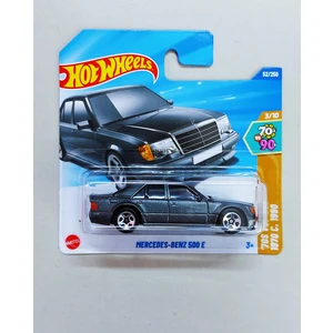 Hot Wheels Mercedes-Benz 500 E ( Özel Renk Koyu Gri ) ( 2025 Seri Model Araba )