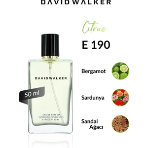 David Walker E190 Corendon 50 ml Erkek Parfüm | Citrus