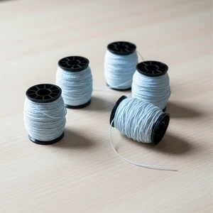 Lastik Beyaz Ip Makara