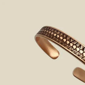 Sevil Gülgün Otantik  Saf Bakır  Bileklik