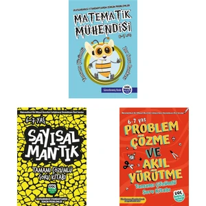 6-7 Yaş Matematik Süper Set (3 Kitap)