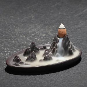 Oval Şekilli Geri Akış Tütsülük – Şelale Etkili Duman Akışıyla Estetik ve Huzur Bir Arada