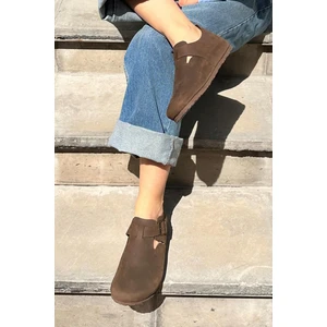 Oxford Hakiki Deri Mantar Taban Ortopedik Ayakkabı