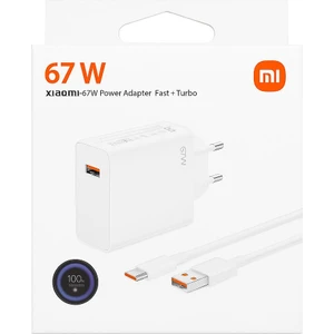 Xiaomi 67W Hızlı Şarj Adaptörü + Type-C Kablo (Orijinal)