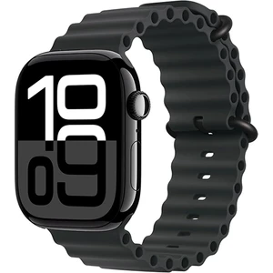 Apple Watch 10-11 46MM Metal Toka Silikon Kordon Premium Oceanvkayış