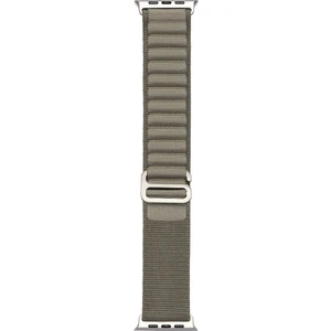 Apple Watch 10-11 46MM Alpine Loop Metal Toka Örgü Işleme Kordon Premium Kayış Krd-74
