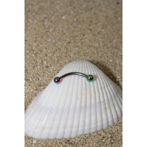 Piercing Kaş Piercing Snug Cerrahi Çelik Gökkuşağı Renk Top Çap 3 mm