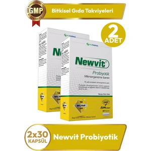 Seddar Collection Newvit Probiyotik 30 Kapsül 2 Adet