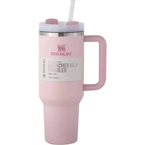 Quencher Pipetli Termos 1,18 L Açık Pembe