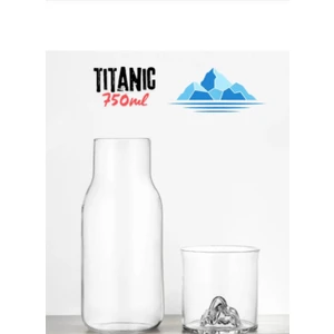 Titanic Başucu Sürahisi Cam Sürahi 0,75 Lt (750ML)