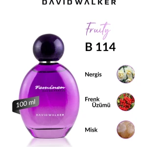 David Walker B114 Fragaria 100 ml Kadın Parfüm | Fruity-Meyve