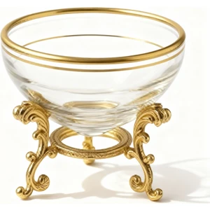 6’lı Lüks Kahve Yanı Mini Lokumluk & Şekerlik & Reçellik Seti