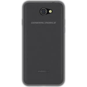 General Mobile Gm 6 Kılıf Soft Silikon Şeffaf Arka Kapak