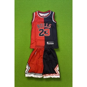 North Stand Chicago Bulls Parçalı Çocuk Basketbol Forması