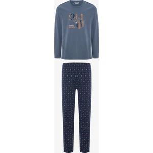 Erkek Snow Çizgili Pijama Takımı