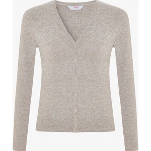 Bej Melanj V Yaka Uzun Kollu Hırka