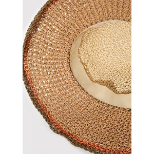 Bej Hasır Bucket Şapka 1910085-70202