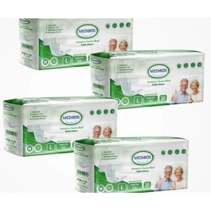 Yetişkin Bel Bantlı Hasta Bezi (L) Large | 120 Adet