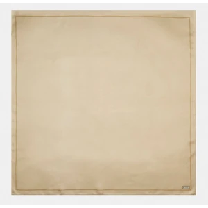 Düz Renk Çerçeveli Tivil Eşarp 3000887-EKRU