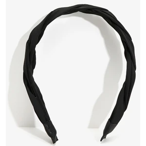 Siyah Basic Kumaş Taç