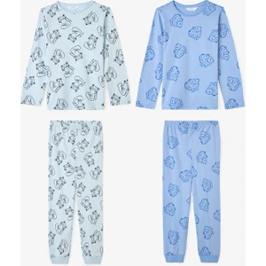 Erkek Çocuk Kirpi Desenli 2'li Pamuklu Pijama Takımı