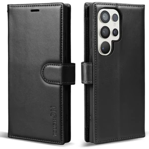 Samsung Galaxy S25 Ultra Cüzdanlı Standlı Kapaklı Kılıf Siyah