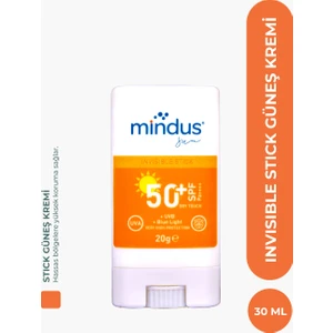 Yüksek Korumalı Yeni Nesil Filtreli Suya Dayanıklı Sun Stick Güneş Kremi 50+ Spf 20 gr