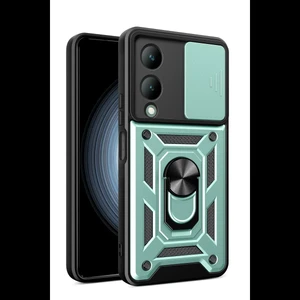 Joy Tekno Vivo Y17S Kılıf Pars Lens Yüzüklü Silikon