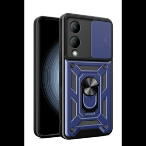 Joy Tekno Vivo Y17S Kılıf Pars Lens Yüzüklü Silikon