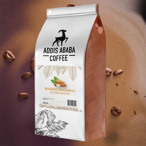 Addis Ababa Coffee Coffee Bademli Filtre Kahve 250 Gr.
