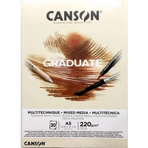 Graduate Natural Mix Media A5 220gr 30yp Çok Amaçlı Blok