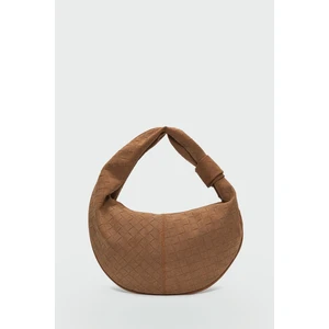 Cove Süet Omuz Çantası Taba