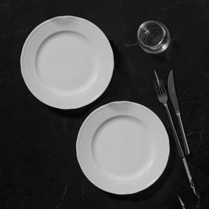 Güral Porselen Venedik 6 Adet 26 cm Düz Tabak