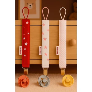 Emzik Askısı - Emzik Zinciri - Emzik Tutacağı 3'lü Set