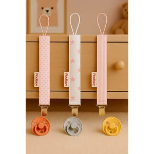 Emzik Askısı - Emzik Zinciri - Emzik Tutacağı 3'lü Set