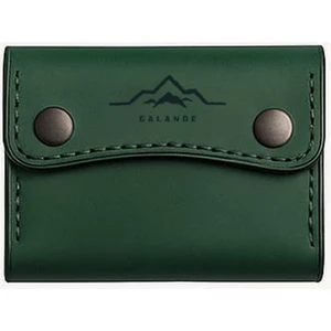 Hakiki Deri Çıtçıtlı Kartlık - Cüzdan 3 Bölmeli Minimalist Cüzdan (El Yapımı)