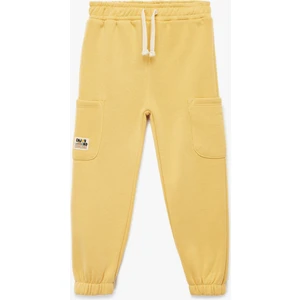 Şardonlu Beli Lastikli Basic Jogger Eşofman Altı